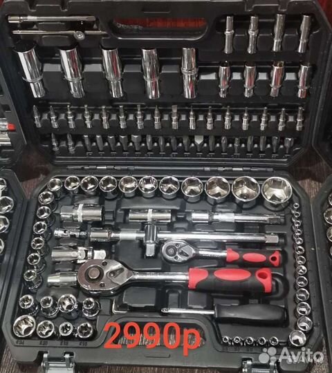 Набор инструментов, головок, ключей