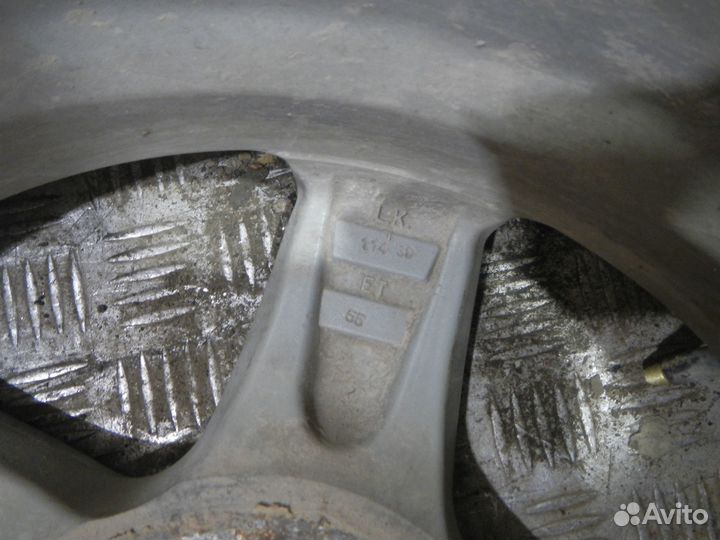 Диск колесный литой R16 5*114,3 j7,0 ET65 DIA67,1