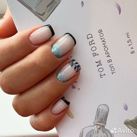 Маникюр & педикюр с покрытием, наращивание ногтей