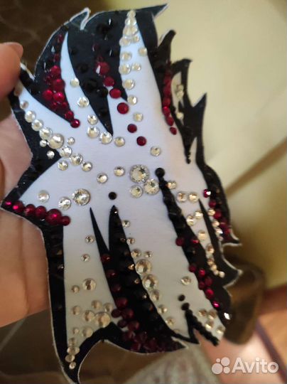 Купальник для синхронного плавания с короной