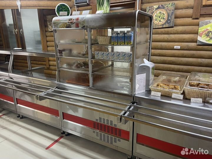 Прилавок витрина холодильный аббат