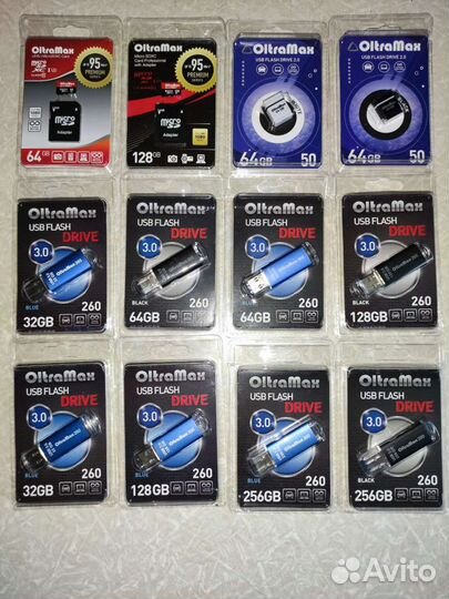 Флешка Oltramax 32, 64, 128, 256 gb