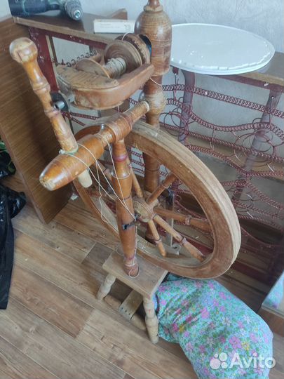 Прялка старинная