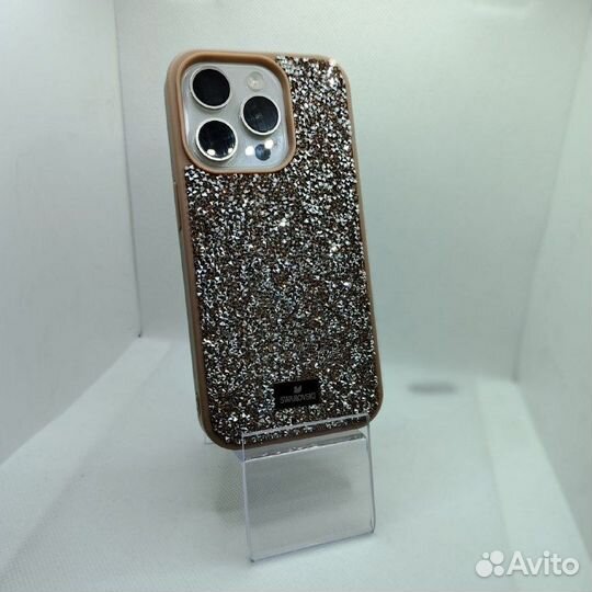 Чехол на iPhone 15 Pro Max/15 Pro Swarovski