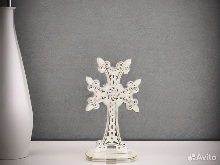 Крест настольный