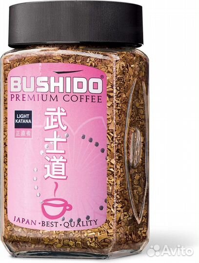 Кофе Бушидо Light 100г ст/б