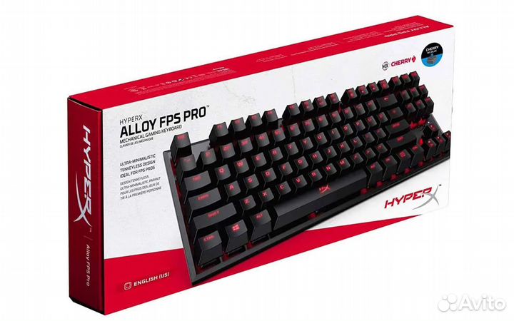 Клавиатура HyperX Alloy fps pro cherry
