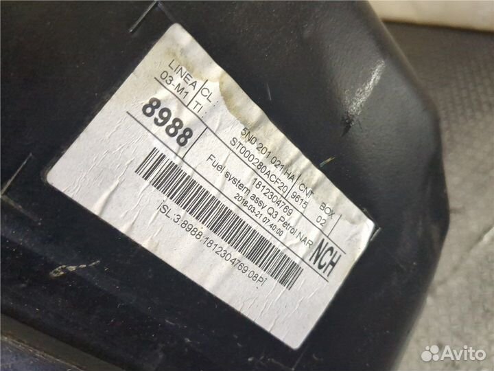 Бак топливный Audi Q3, 2018