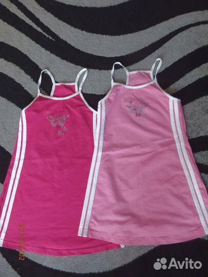 Пакет одежды для девочки 7-9 лет в отличном состоя