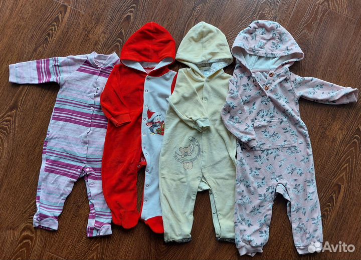 Слип (комбинезон) плотный размер 74-80-86