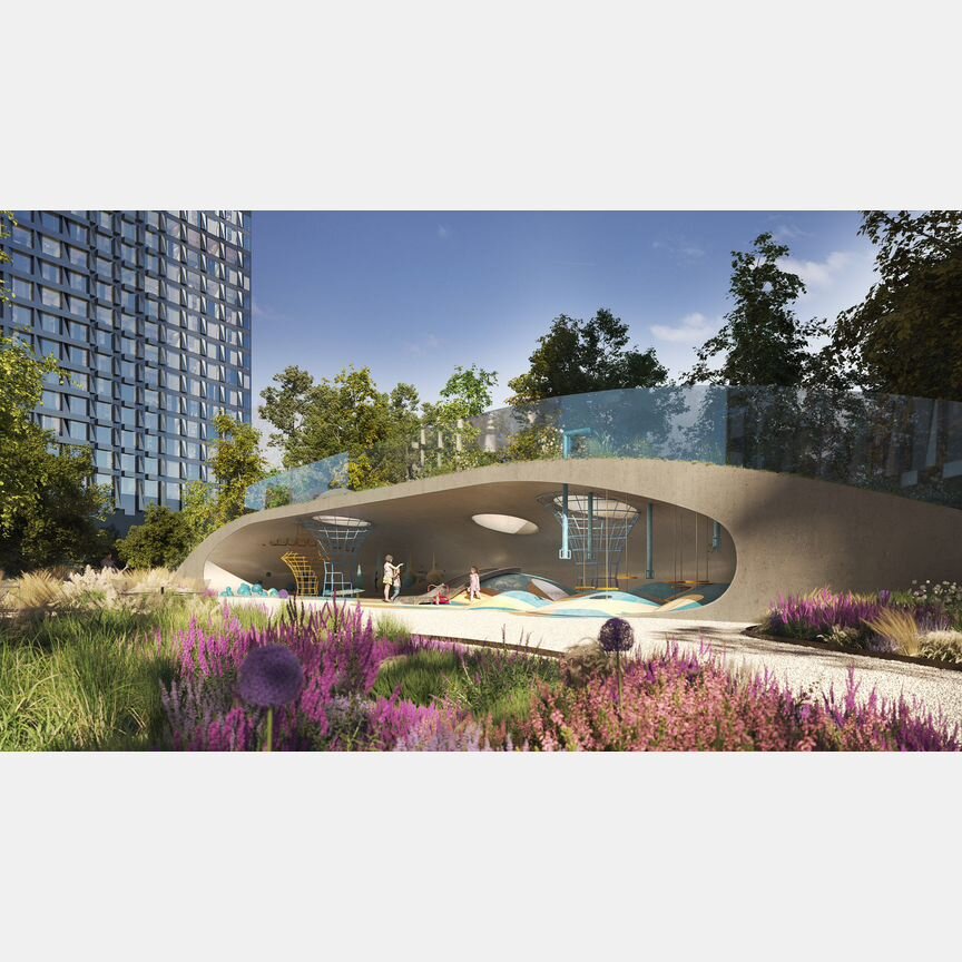 Квартира-студия, 27,6 м², 37/55 эт.