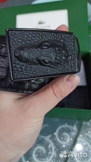 Набор ремень и портмоне мужское