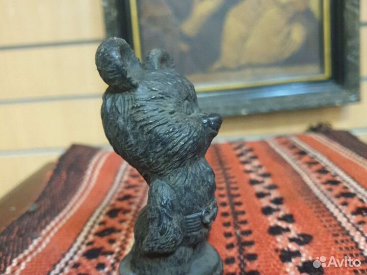 Медведь чугун литье