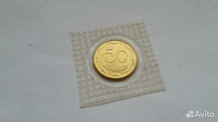 Набор монет 1996 г Украина. Запайка. Тираж 5000 шт