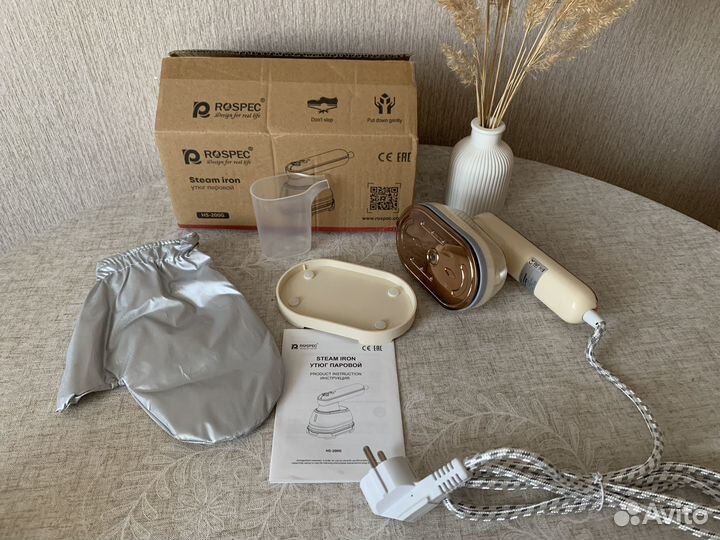 Утюг паровой / Отпариватель ручной HS-200G/ Новый