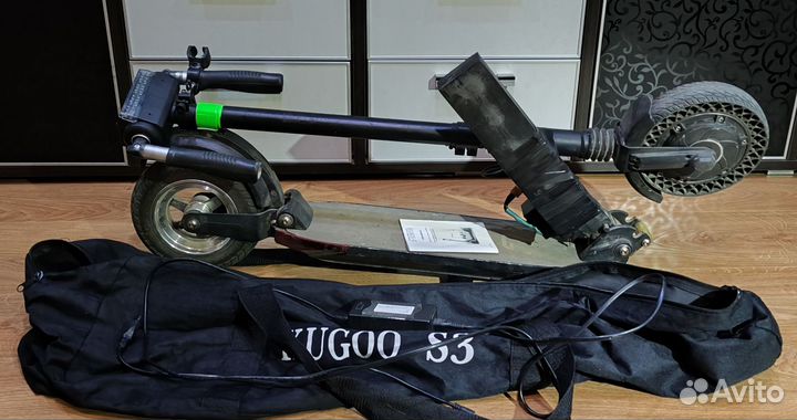 Электросамокат kugoo s3 pro 2 батареи