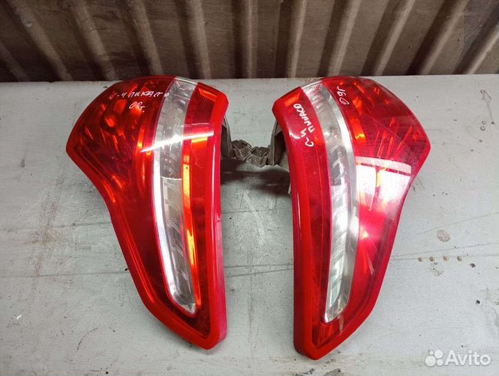 Фонари задние citroen c4 picasso