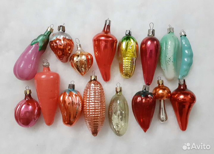 Ёлочные игрушки СССР