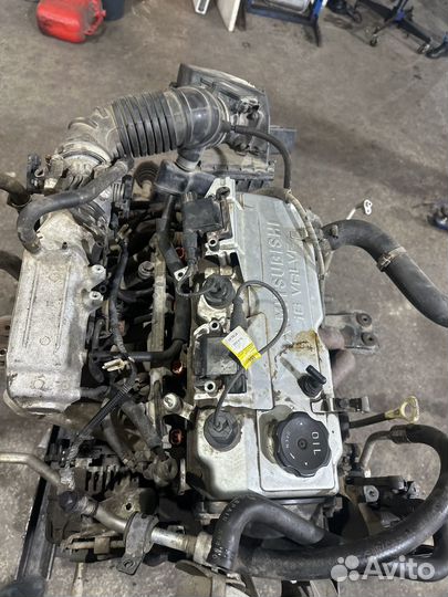 Двигатель mitsubishi karisma 1,6 с навесным