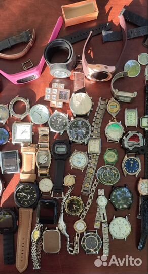 Часы 50 шт лот разные