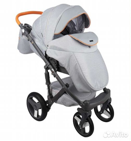 Коляска 2 в 1 Adamex Monte Carbon