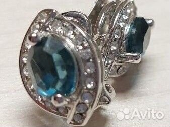 Серьги и подвеска комплект