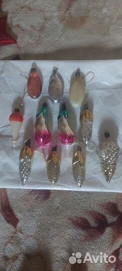 Елочные игрушки СССР