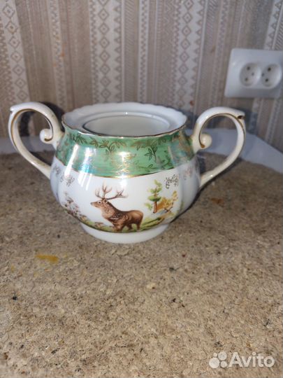 Сахарница керамика