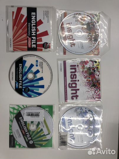 Диски к учебникам insight,English file
