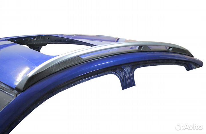 Рейлинги на крышу Haval F7х (2019), черные