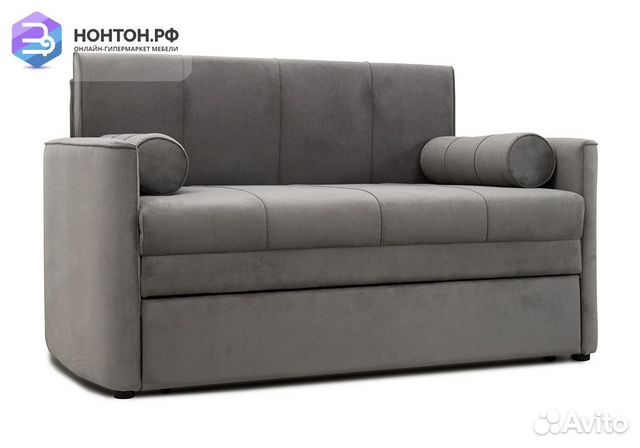 Диван выкатной Мелани серый