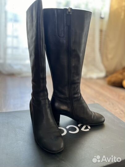 Сапоги женские демисезонные ecco, 36 р
