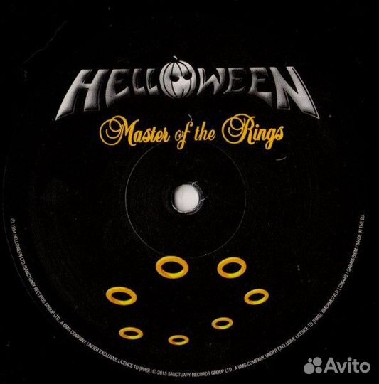 Helloween – Master Of The Rings новый запечатан