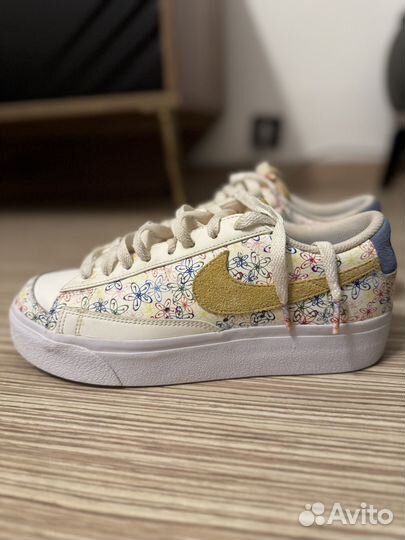 Кроссовки nike blazer low platform dv3210-100