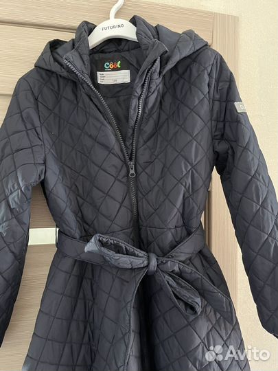 Пальто для девочки 146