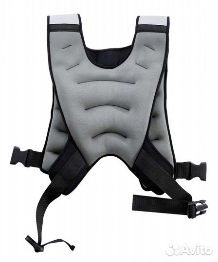 Жилет-утяжелитель WT-301, серый, 5 кг Starfit