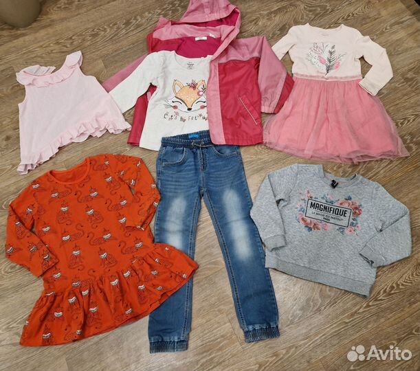 Вещи на девочку 116-122
