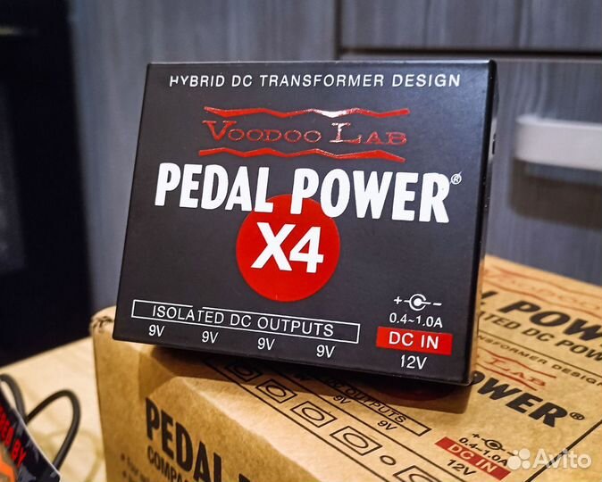 Pedal Power X4 Voodoo Lab (США, Блок Питания 9V)