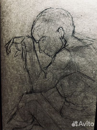 Скетчбук с рисунками