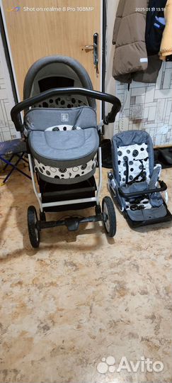 Коляска 2 в 1 бу