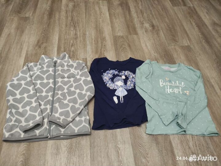 Пакетом на девочку 110см