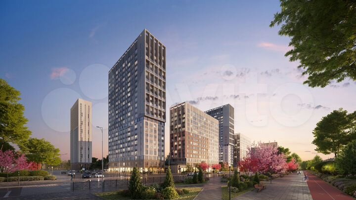 2-к. квартира, 46 м², 5/15 эт.