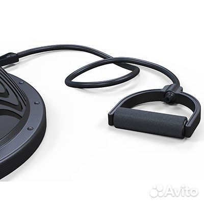 Полусфера гимнастическая надувная R3 с эспандерами