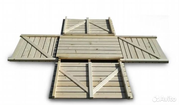 Контейнер деревянный 1200*1000*900