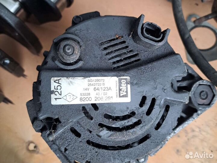 Двигатель рено мастер 2.5 G9U по запчастям