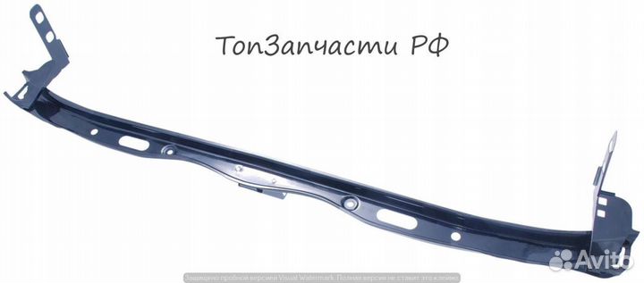 Усилитель бампера nissan almera N16 00-05 пер