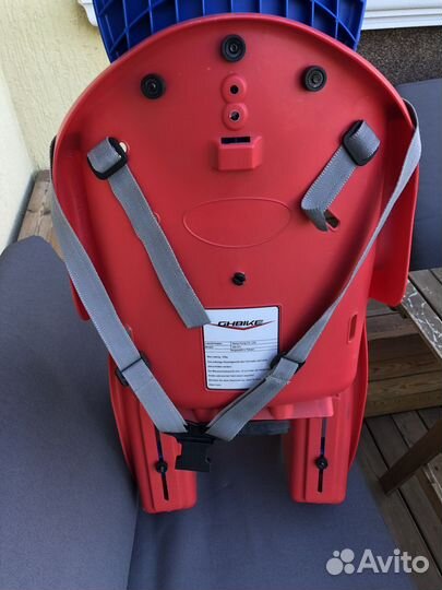 Детское кресло на велосипед, велокресло