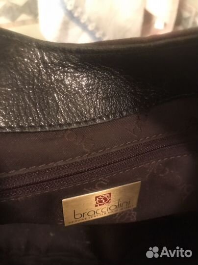 Трендовая замш сумка Braccilini Италия