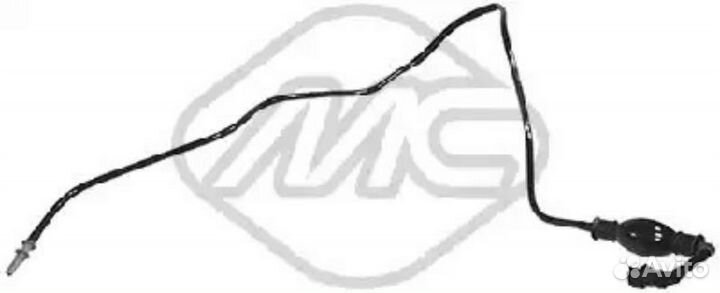 Metalcaucho 92073 трубка топливная жесткая С груше