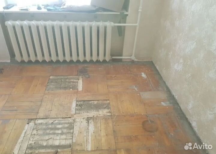 Ремонт полов, замена лаг, утепление